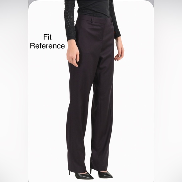 NWT BOSS Hugo Boss Tamea 13 Wool Trouser Size 4 - Picture 7 of 8